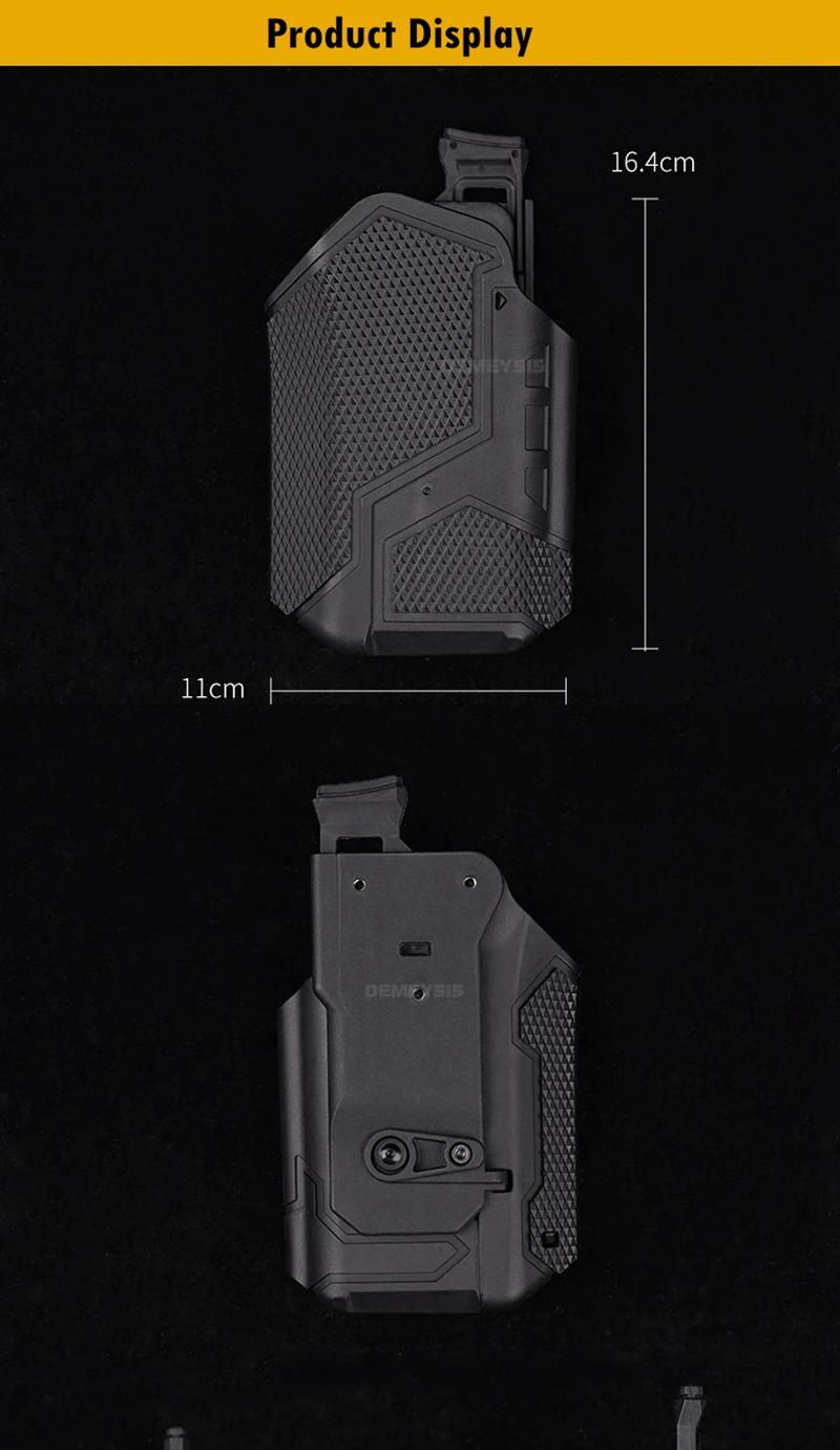 Universal Tactical Pistols Holster X300U-A Flashlight Hunting Waist Gun Carrier for SIG SAUER SPRINGFIELD SMITH WESSON FNH