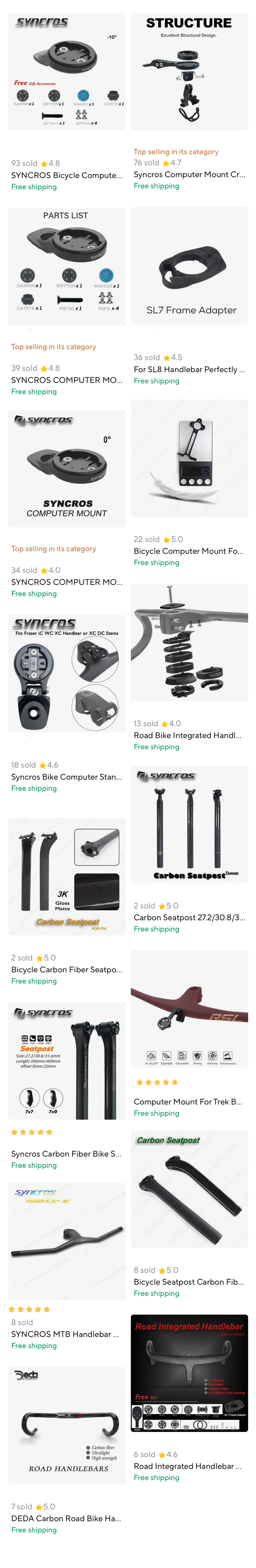 SYNCROS Bicycle Saddle Waterproof Material TPU 3D Printing Comfortable Breathable MTB Road Bike Cycling Seat Carbon Saddle
