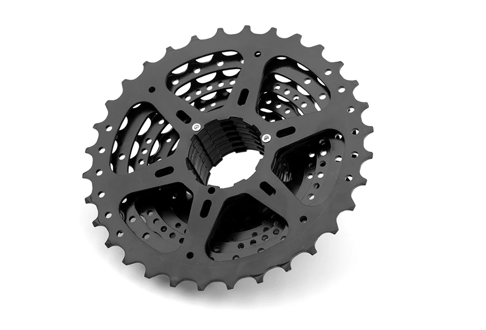 Shimano 8-speed HG cassette CS-HG31-8 32T/34T HG20 mountain bike flywheel 8V K7 suitable for Shimano M310 8S black flywheel