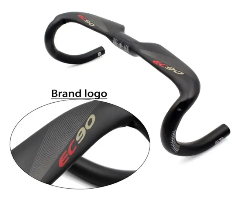 New SL70 Full Carbon Bicycle Handlebar Road Bike Handlebar Stem Handle Playing UD Matte Carbon Handlebar 400/420/440mm