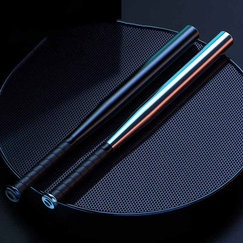 21inch Iron Baseball Bat Thicken Outdoor Self-defense Stick Softball Training Accessory Alloy Steel Durable Baseball Stick