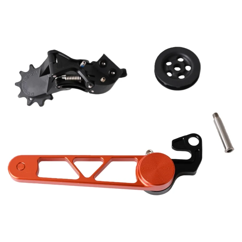 Acrz For Brompton Folding Bicycle 7-Speed Shifting System Suitable For A/C/P/T Line Aluminum Alloy CNC Transmission Kit 206g