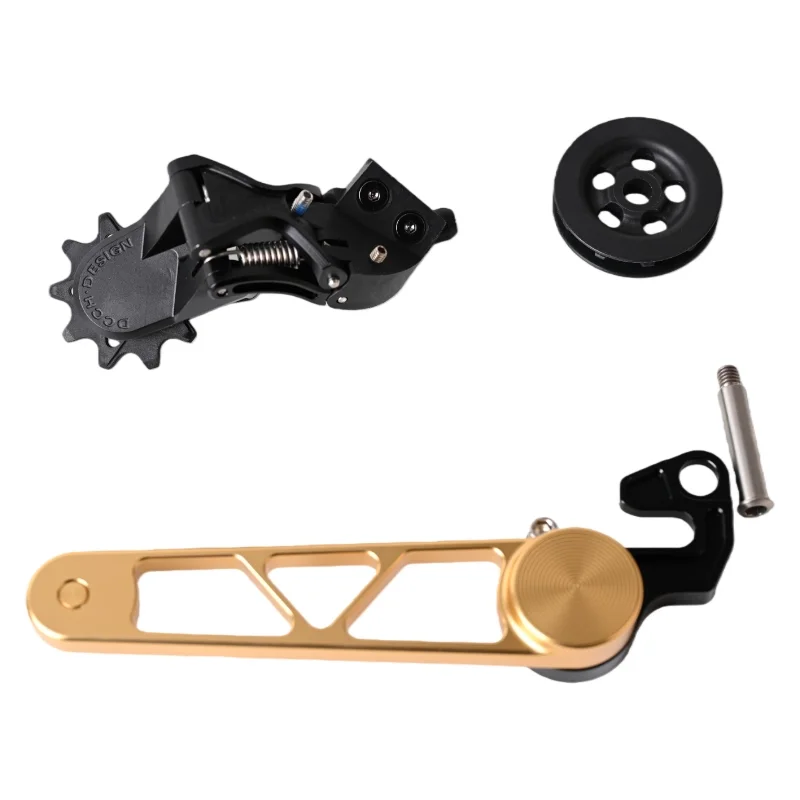 Acrz For Brompton Folding Bicycle 7-Speed Shifting System Suitable For A/C/P/T Line Aluminum Alloy CNC Transmission Kit 206g