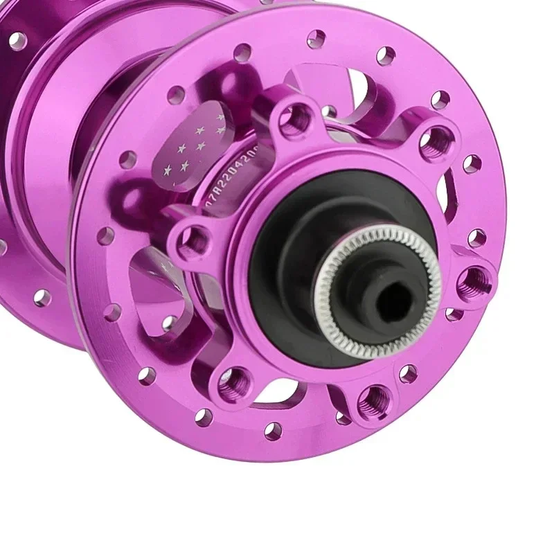 HASSNS Pro 7 36h Rear Hub Bearing 36Holes Freehub MTB Bike 32H Rear Hub for Four Palin 7-12Speed Noisy Cube Bicycle 6 Pawl Hubs
