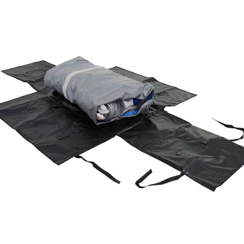 Inflatable Boat Storage Bag PVC Boat Carrying Bag Kayak Folding Storage PVC Inflatable Boat Foldable Storage Bag for Car