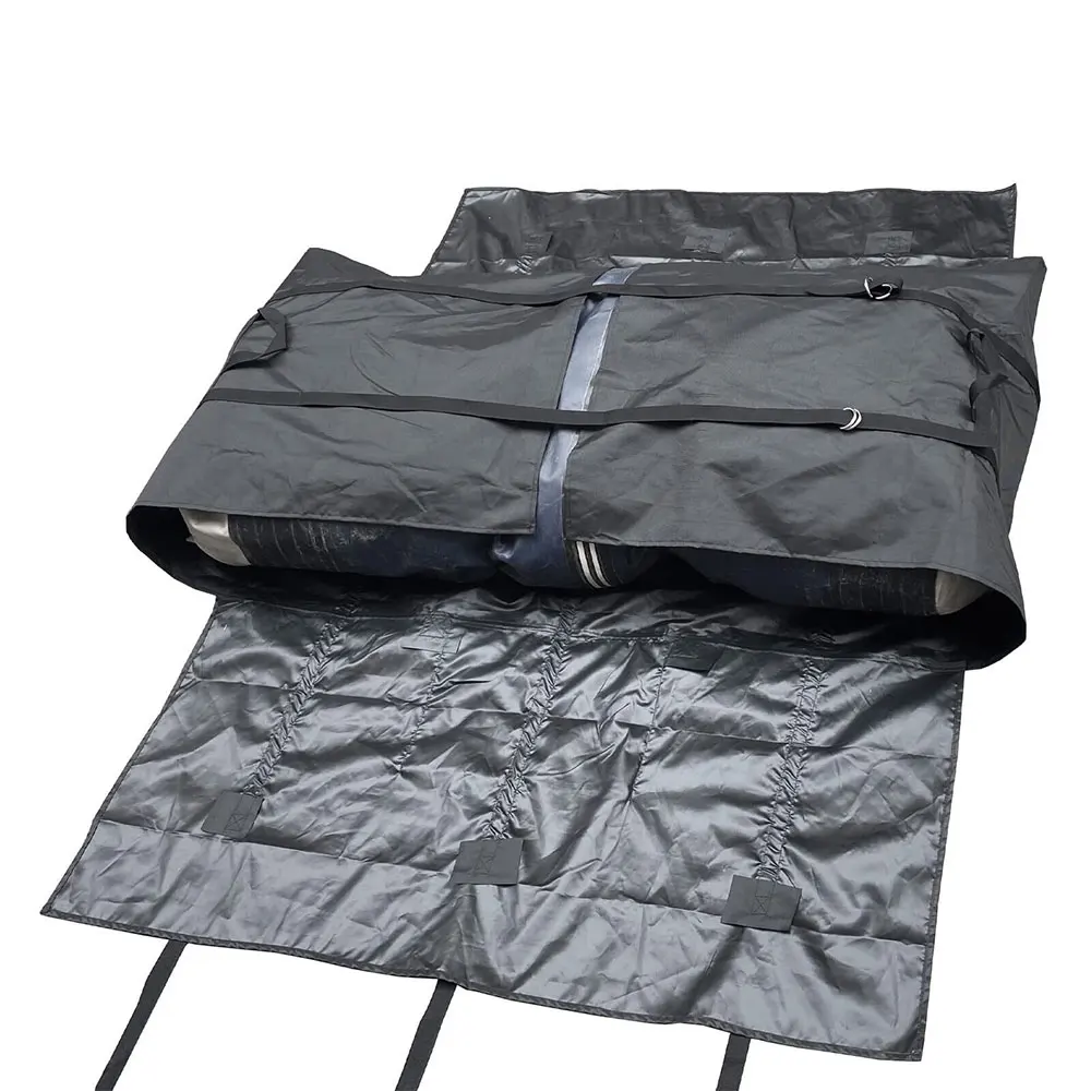 Inflatable Boat Storage Bag PVC Boat Carrying Bag Kayak Folding Storage PVC Inflatable Boat Foldable Storage Bag for Car