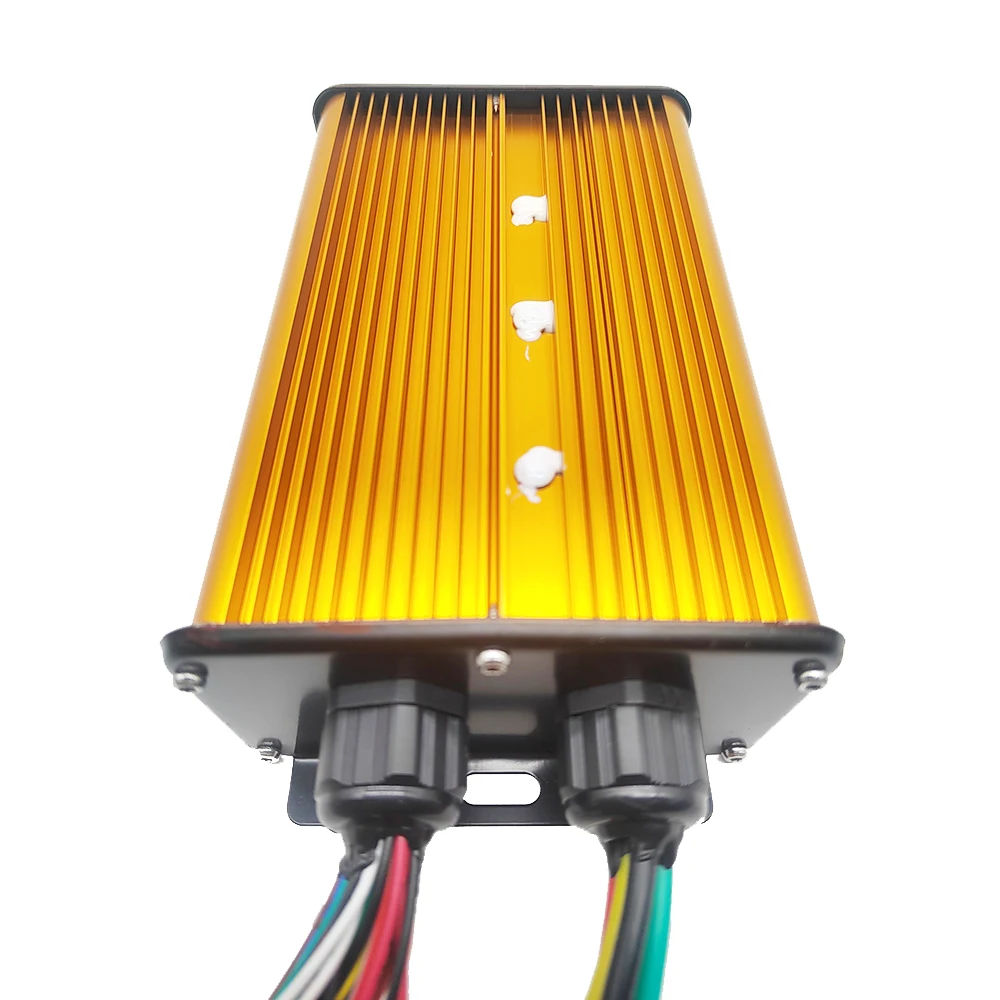 Sinewave Brushless Controller for E-Bike E-Scooter DC Motor 2000-3000W 36-72V 60A High Frequency Inverter Cycling Accessory
