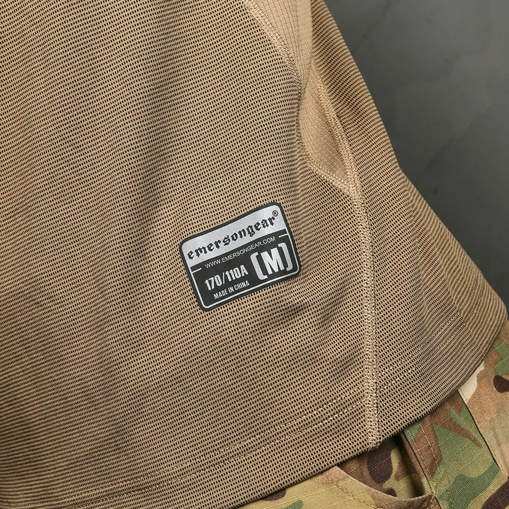 Emersongear UMP Frogmen T-Shirt Men Fitness Sport Long Sleeve Hunting Climbing Shirt Camping Breathable Clothes EM9541