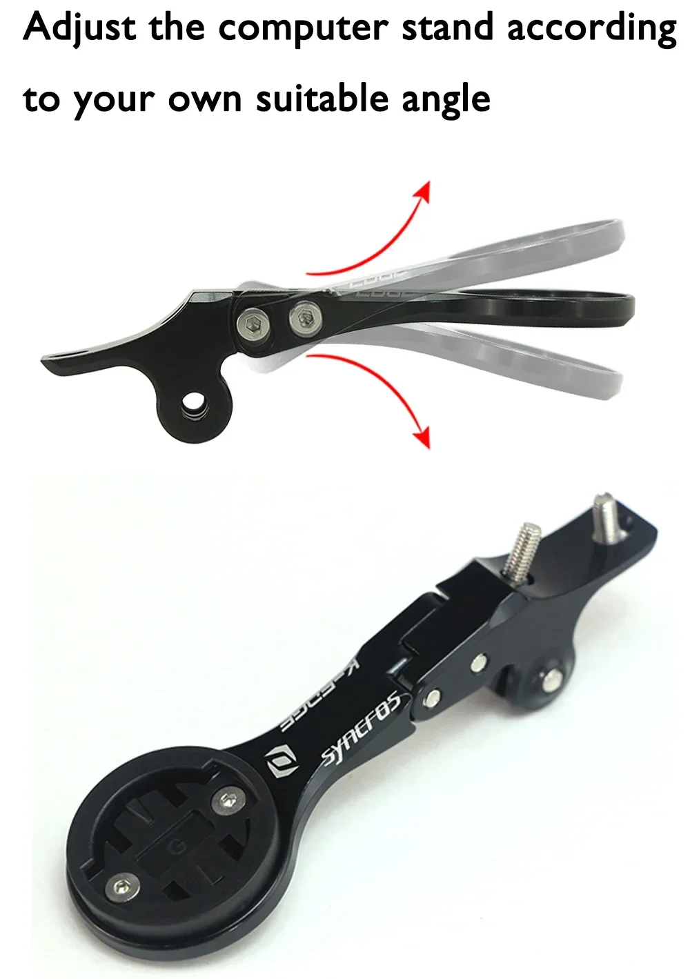 SYNCROS ADDICT RC Aluminum Alloy BicycleComputer Mount CRESTON IC SL Handle GPS/Garmin/Briton/Wahoo Bicycle Mounting Stand