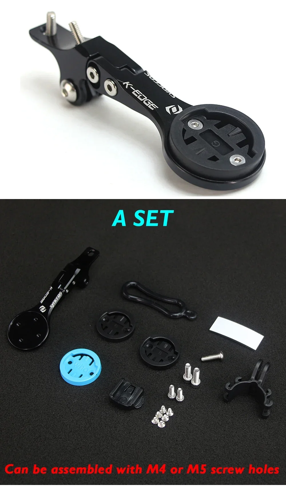 SYNCROS ADDICT RC Aluminum Alloy BicycleComputer Mount CRESTON IC SL Handle GPS/Garmin/Briton/Wahoo Bicycle Mounting Stand