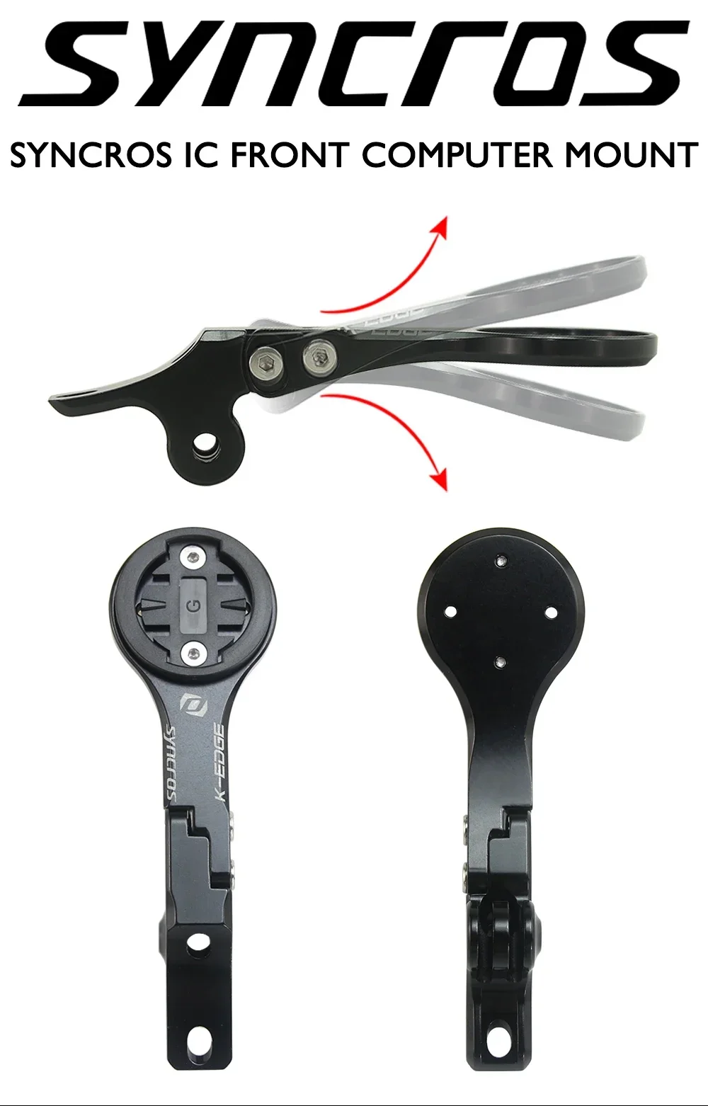 SYNCROS ADDICT RC Aluminum Alloy BicycleComputer Mount CRESTON IC SL Handle GPS/Garmin/Briton/Wahoo Bicycle Mounting Stand