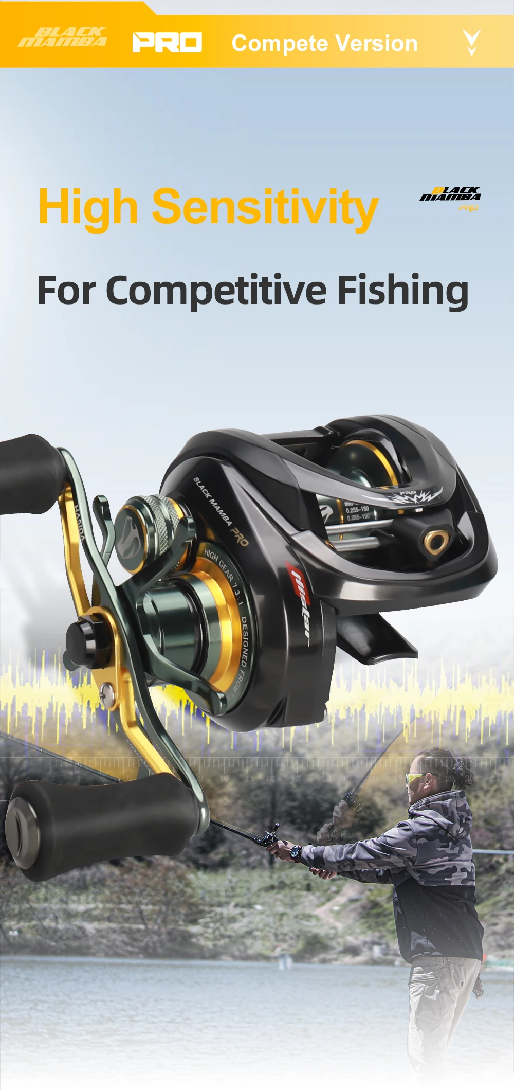 HASIDA Archangel Rod Combo Organic Whole Handle Ultra Grade High Carbon Fuji K SIC Guide Fishing Pole & Spin Baitcast Wheel Set