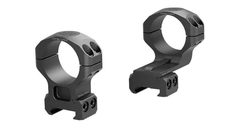 Vector Optics 30mm 1.25in Cantilever Dovetail Picatinny Weaver Rail Hunting Rifle Scope Mounts Ring Aluminum Alloy 2Pcs