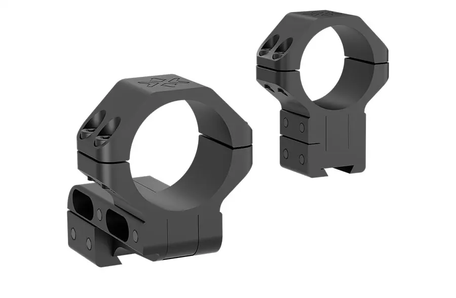 Vector Optics 30mm 1.25in Cantilever Dovetail Picatinny Weaver Rail Hunting Rifle Scope Mounts Ring Aluminum Alloy 2Pcs