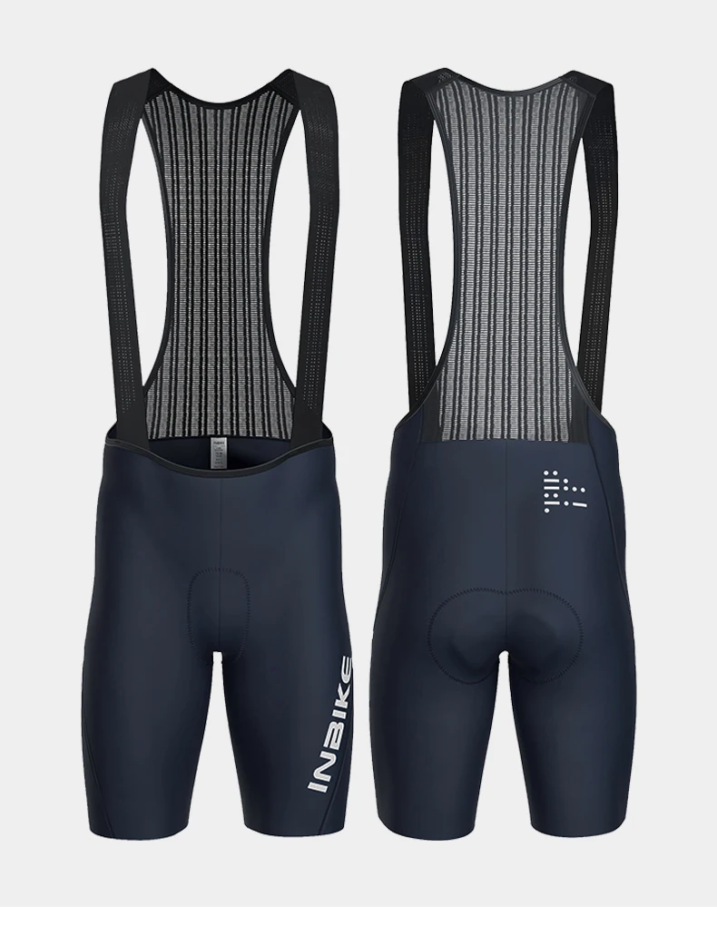 INBIKE Men's MTB Cycling Bib Shorts Bike Riding Pants Man Professional Bicycle Shorts for Men Road Bike Mountain Cycling Clothes