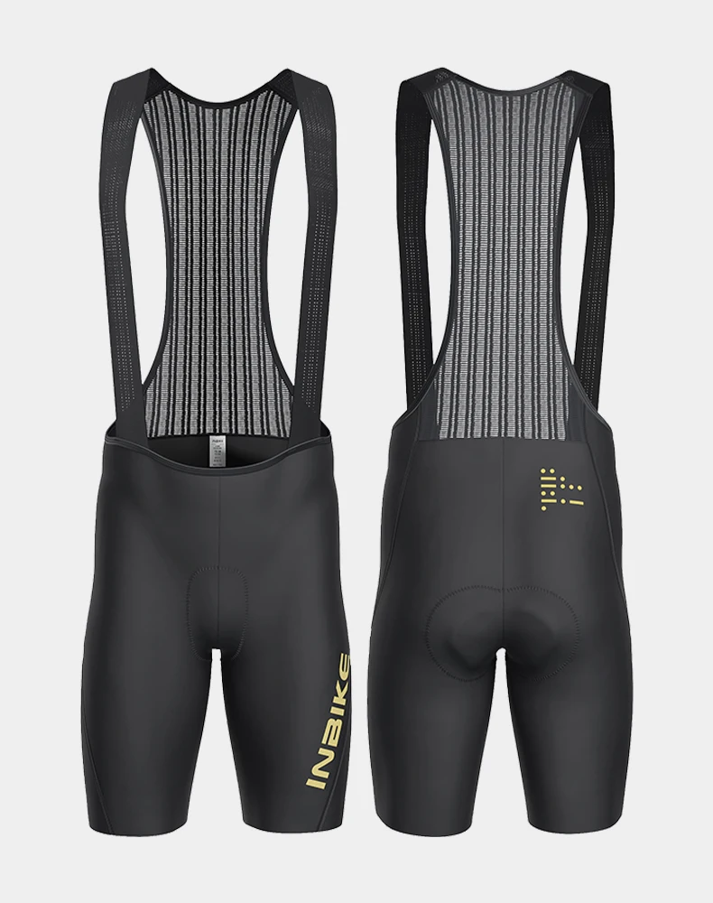 INBIKE Men's MTB Cycling Bib Shorts Bike Riding Pants Man Professional Bicycle Shorts for Men Road Bike Mountain Cycling Clothes