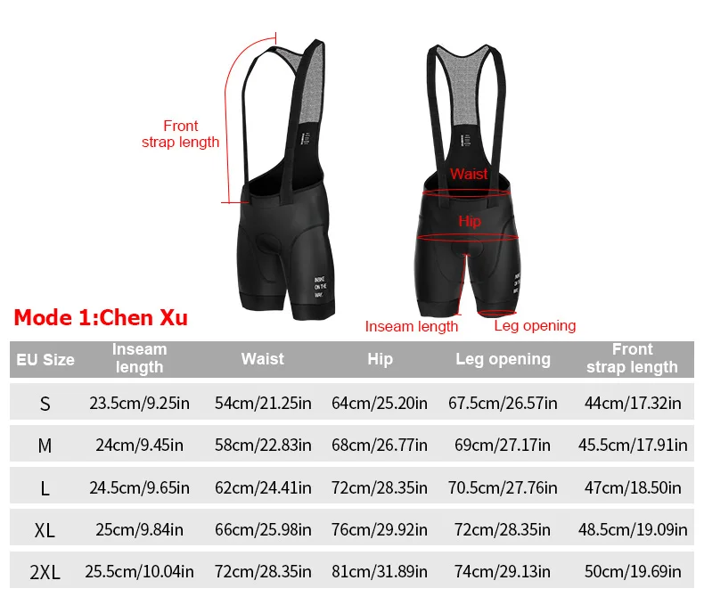 INBIKE Men's MTB Cycling Bib Shorts Bike Riding Pants Man Professional Bicycle Shorts for Men Road Bike Mountain Cycling Clothes