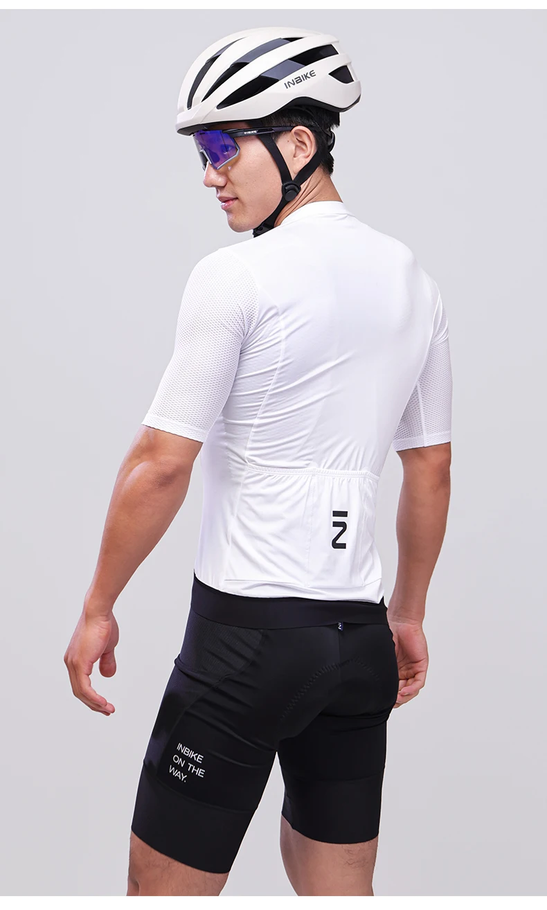 INBIKE Men's MTB Cycling Bib Shorts Bike Riding Pants Man Professional Bicycle Shorts for Men Road Bike Mountain Cycling Clothes