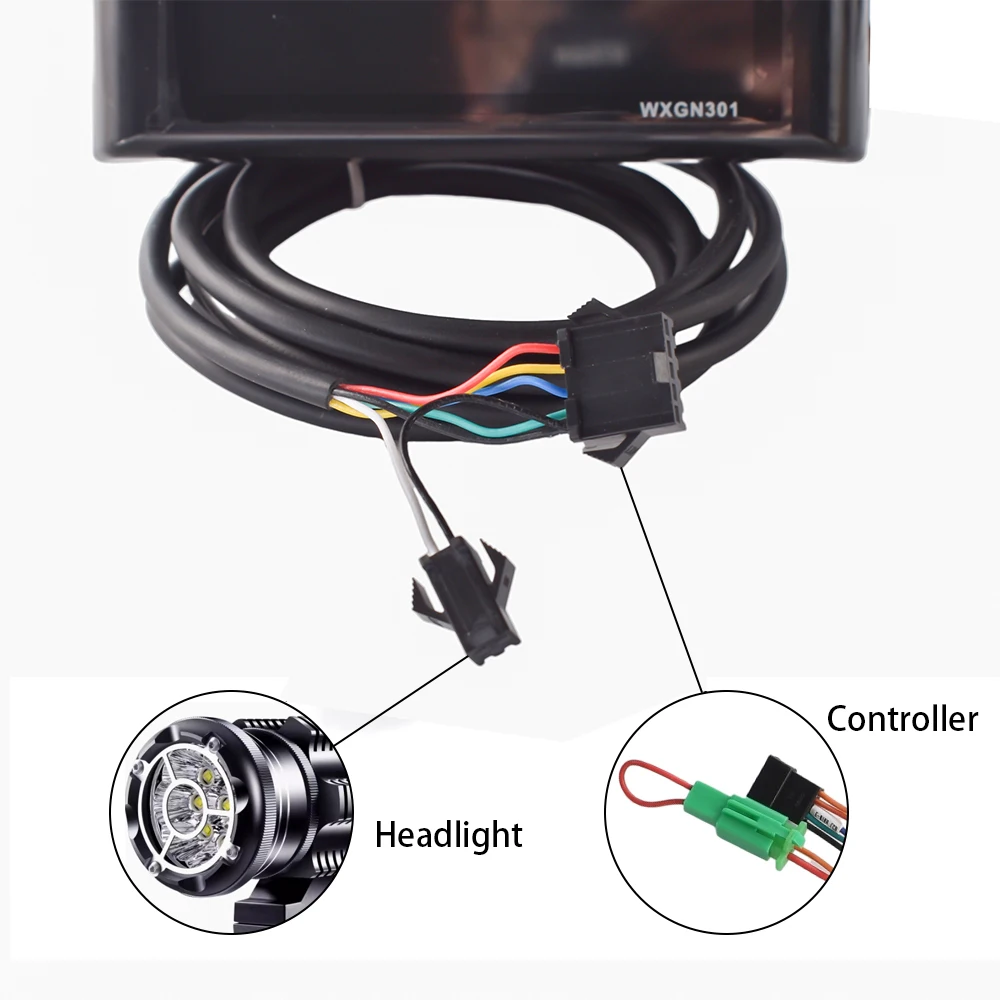 JRAHK 36V-72V 400W-600W E-Bike Controller Kit Electric Scooter BLDC Controller With LCD Display for Accessories