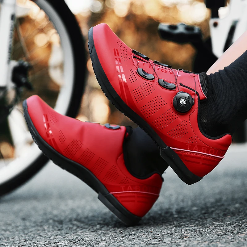 Men Non Locking Mountain Bike Shoes Without Cleats Road Bicycle Rb Speed Non Cleat Cycling Shoes Sneaker Flat Pedal Mtb Women