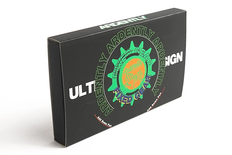 Ardently 13/14/15/16/17/18/19/20T Fixed Gear Bicycle Black Wheel Cogs Strengthen Sprocket & Lockring For 1 Speed Track Bike Hub