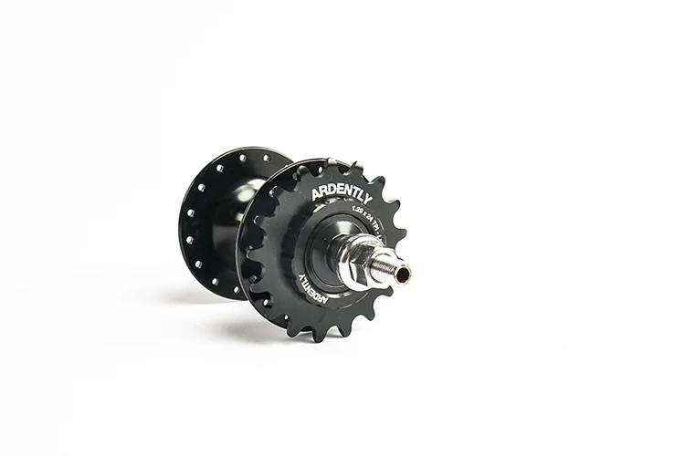 Ardently 13/14/15/16/17/18/19/20T Fixed Gear Bicycle Black Wheel Cogs Strengthen Sprocket & Lockring For 1 Speed Track Bike Hub