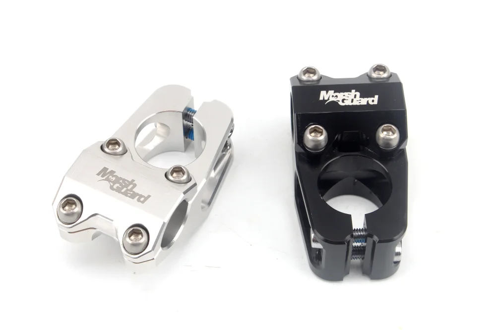 MORSH GUARD BMX Bike Stem 22.2mm Aluminium Alloy MTB Mountain Road Bike Handlebar Stem 28.6mm Fork Kids Bicycle Climbing Action