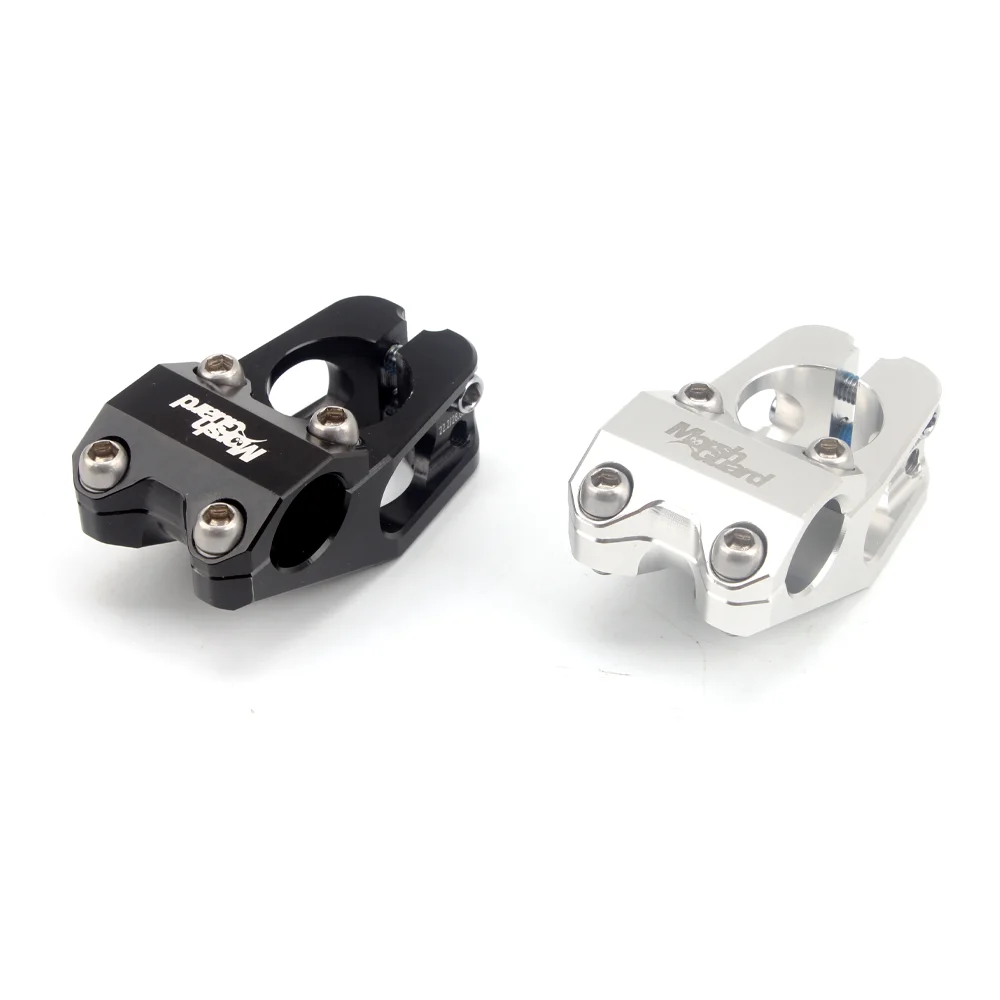 MORSH GUARD BMX Bike Stem 22.2mm Aluminium Alloy MTB Mountain Road Bike Handlebar Stem 28.6mm Fork Kids Bicycle Climbing Action