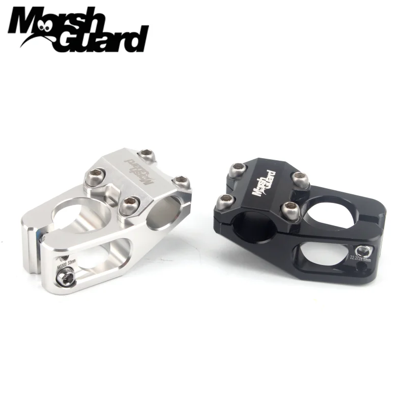 MORSH GUARD BMX Bike Stem 22.2mm Aluminium Alloy MTB Mountain Road Bike Handlebar Stem 28.6mm Fork Kids Bicycle Climbing Action
