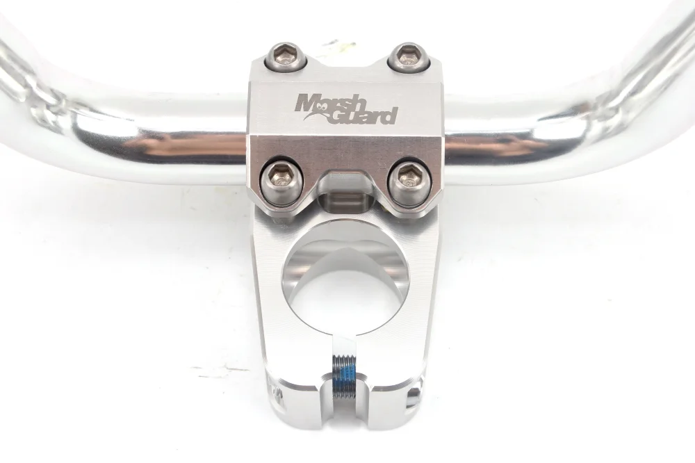 MORSH GUARD BMX Bike Stem 22.2mm Aluminium Alloy MTB Mountain Road Bike Handlebar Stem 28.6mm Fork Kids Bicycle Climbing Action