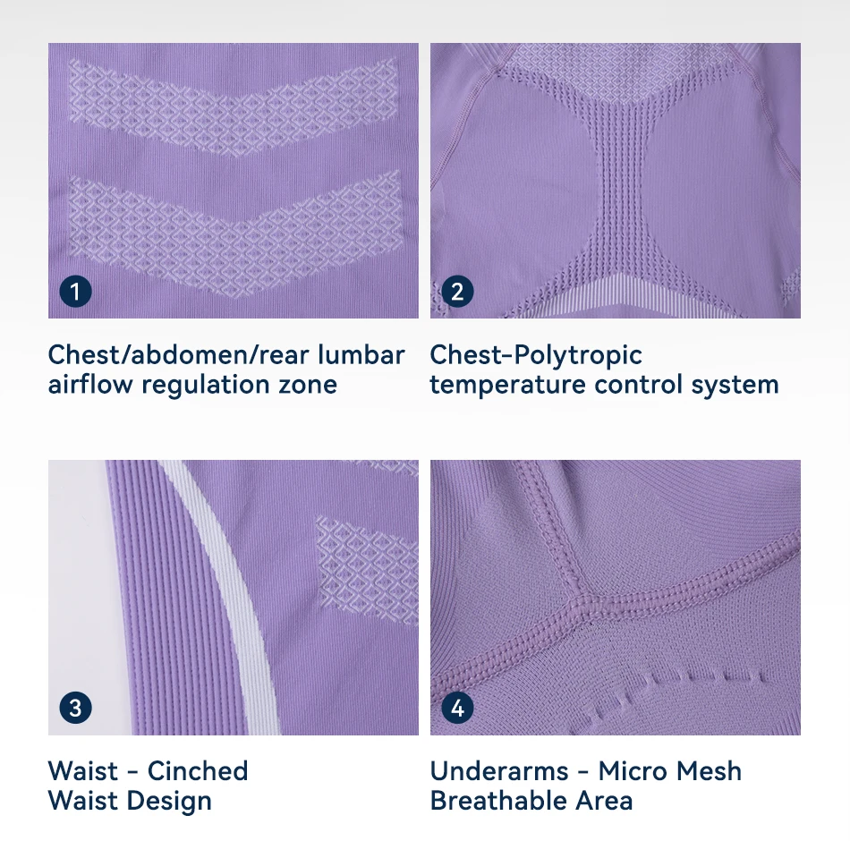COPOZZ Women Men 3A Antimicrobial Ski Thermal Underwear Fitness Workout Gym Snowboard Sport Pressure Supports Warm Long Johns