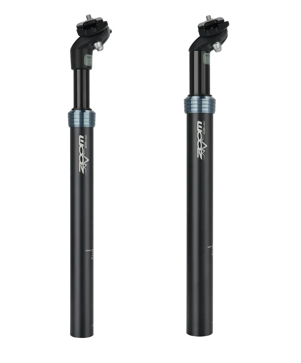 ZOOM Bike Seat Post 27.2/28.6/30.0/30.4/30.9/31.6/33.9mm Mountain bike/Road Bike Seat Post Length 350mm Shock Absorber Seat Post