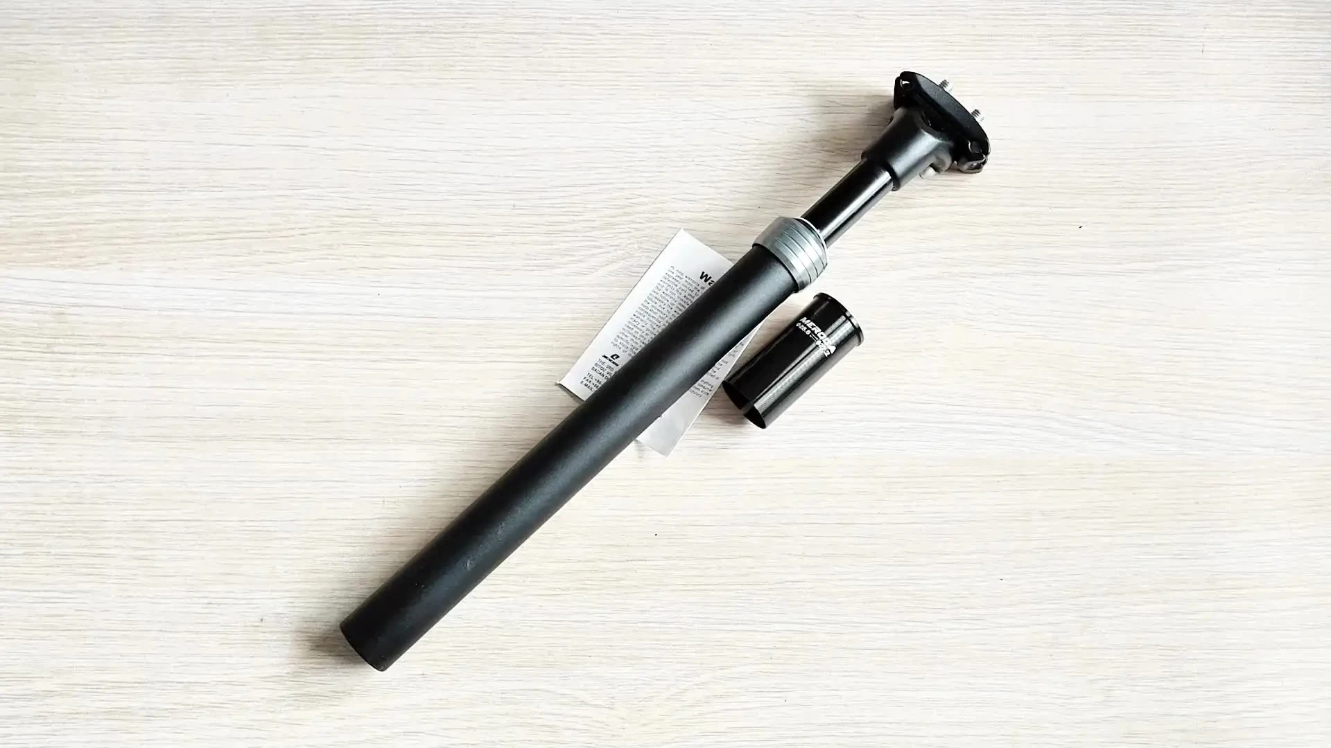 ZOOM Bike Seat Post 27.2/28.6/30.0/30.4/30.9/31.6/33.9mm Mountain bike/Road Bike Seat Post Length 350mm Shock Absorber Seat Post