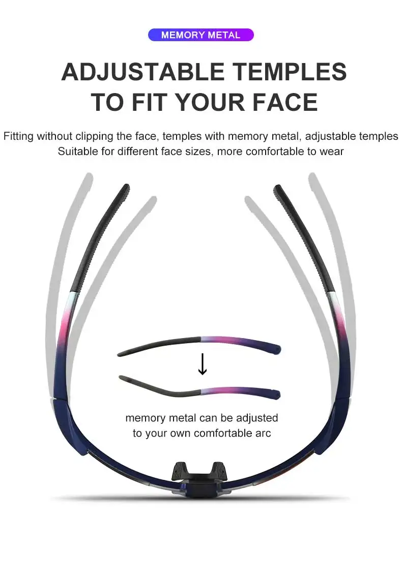 INBIKE Photochromic Cycling Sunglasses Professional Road Bike Riding Glasses for Men Bicycle Windproof Sand Goggles Bike Eyewear