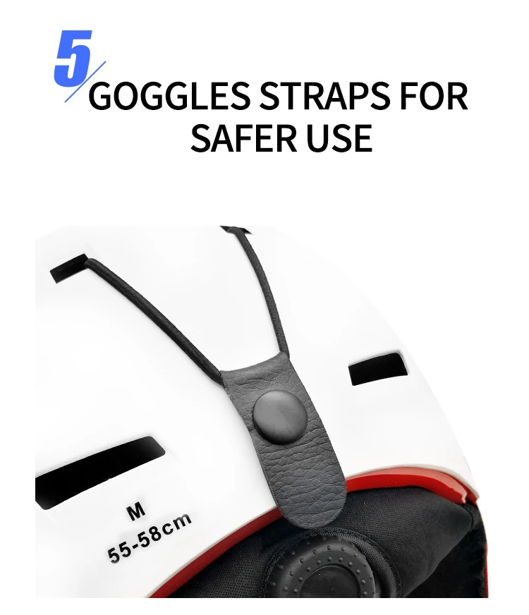 Kufun Ski Helmet Snowboard Winter Sports Cycling Snow Men Women Children Kids Warm Shark Pink Cat Deer White Blue 4-12 Years Old