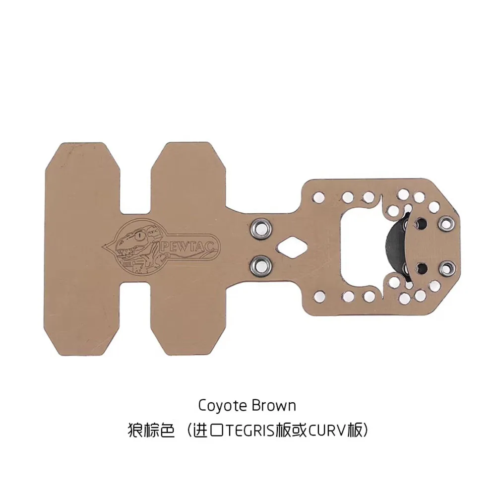 Tactical Vest Universal PTT MOLLE Mounting Board for U94 TEA Invisio
