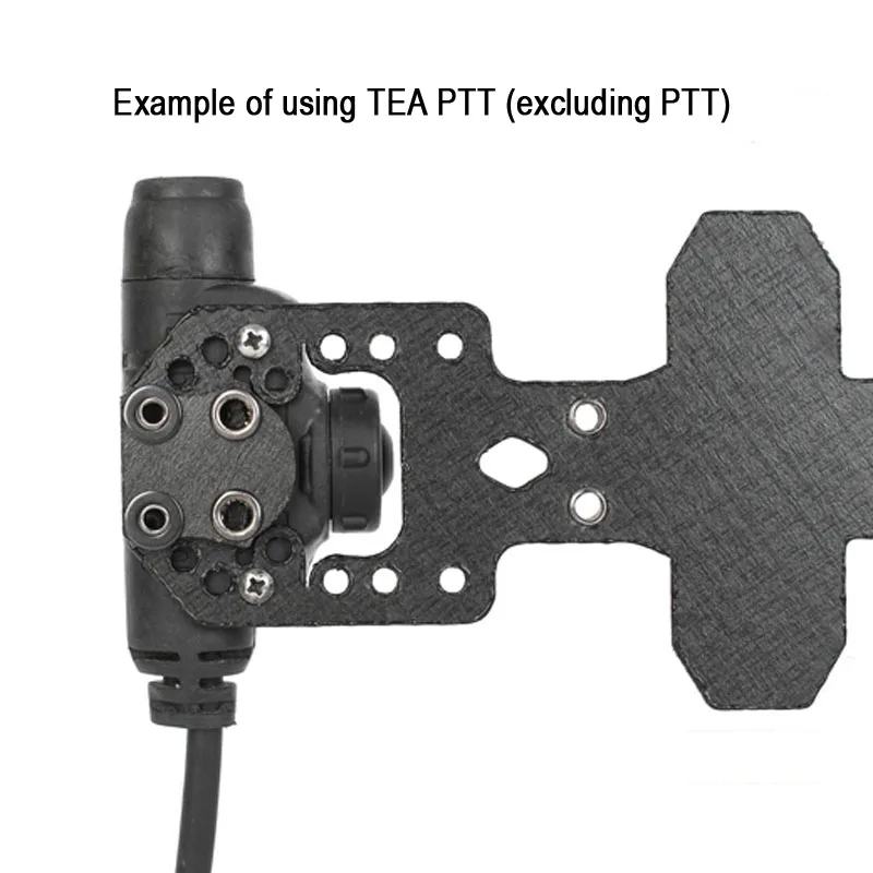 Tactical Vest Universal PTT MOLLE Mounting Board for U94 TEA Invisio