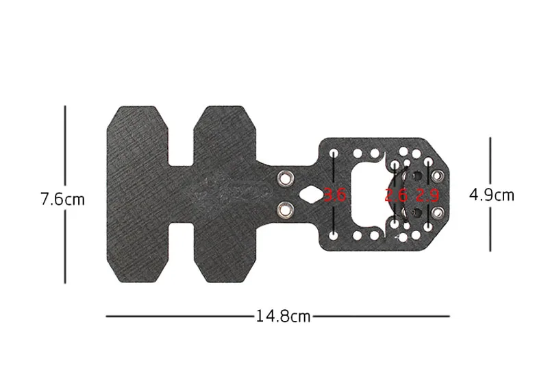 Tactical Vest Universal PTT MOLLE Mounting Board for U94 TEA Invisio