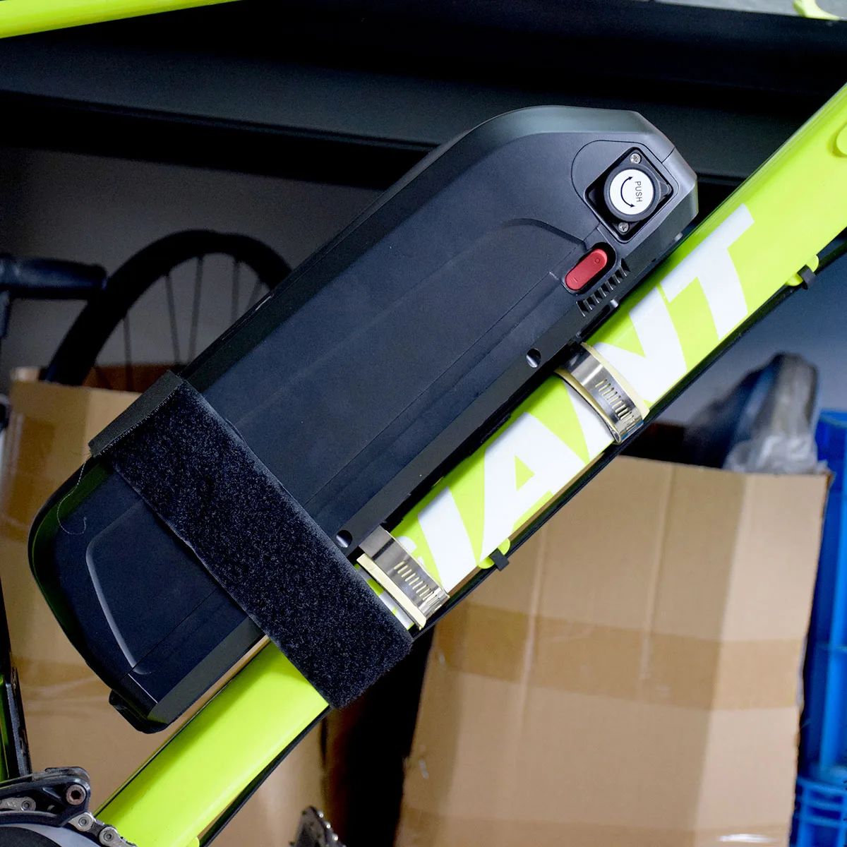 DRIFT MANIAC E-bike Coversion Tool Bicycle Frame Battery Mount For HaiLong 24V/36V