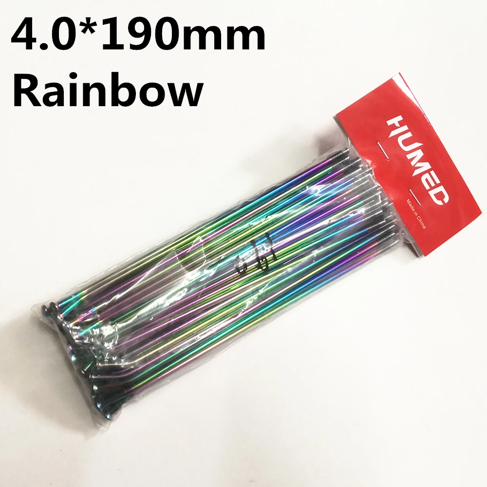 36pcs/lot E-Bicycle Spokes 3.2mm/3.5mm/4.0mm Motorcycle Spokes for 15/16/17/18/19/21 Inch Motorcycle Wheel Accessories