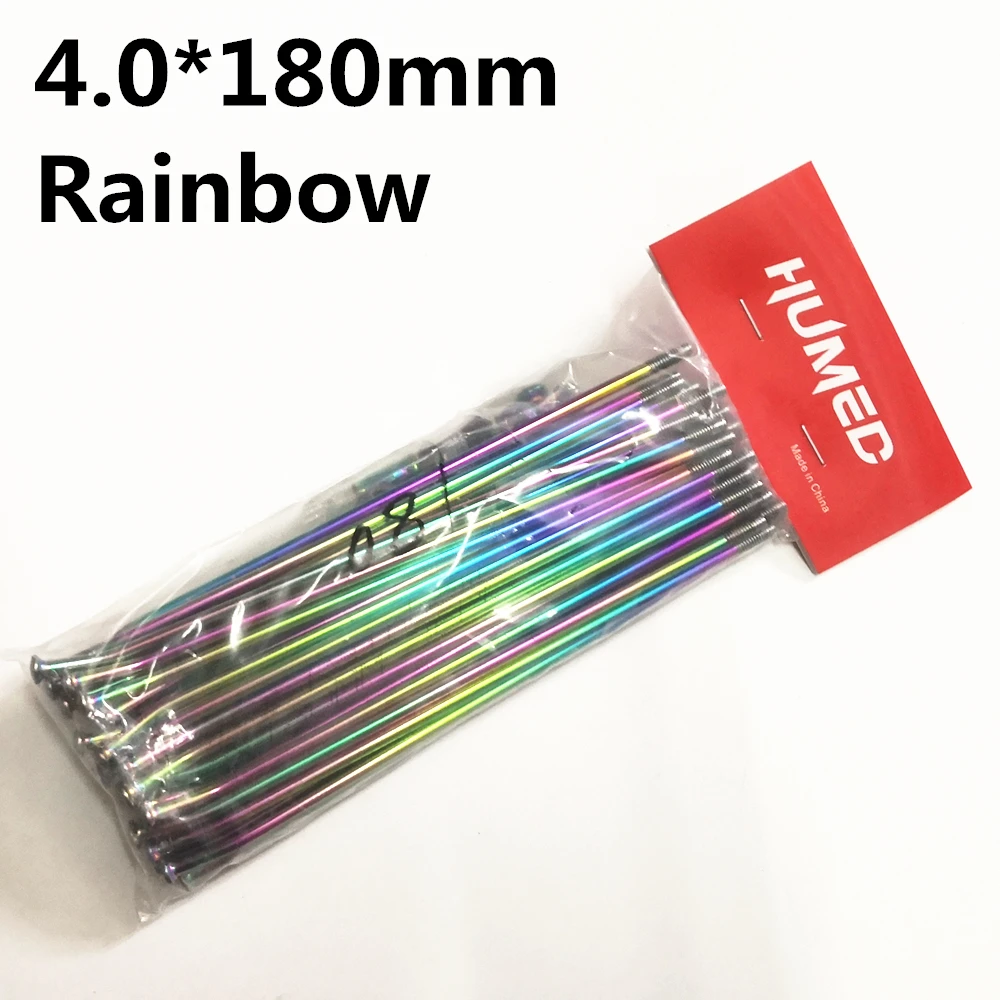 36pcs/lot E-Bicycle Spokes 3.2mm/3.5mm/4.0mm Motorcycle Spokes for 15/16/17/18/19/21 Inch Motorcycle Wheel Accessories