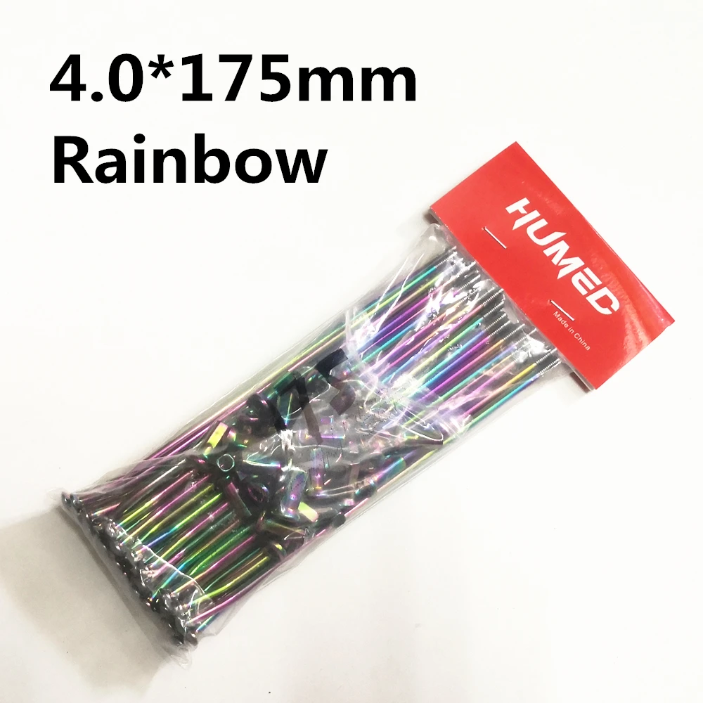 36pcs/lot E-Bicycle Spokes 3.2mm/3.5mm/4.0mm Motorcycle Spokes for 15/16/17/18/19/21 Inch Motorcycle Wheel Accessories