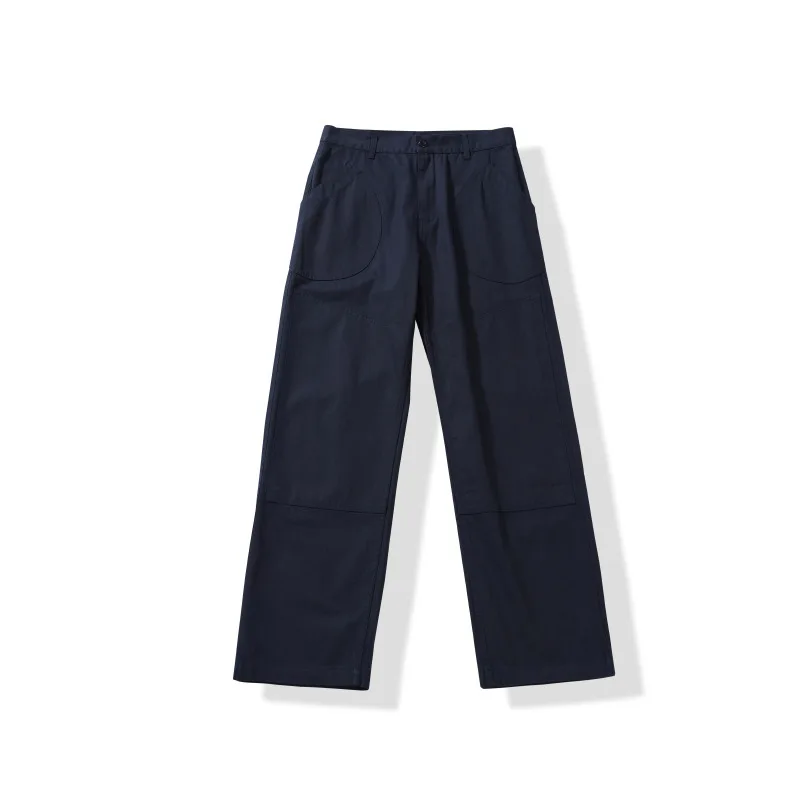 AMEKAJI N-1D Europe Retro Deck Pants Autumn HBT Wide-leg Loose Straight Overalls Outdoor Trekking Camping Tooling Trousers
