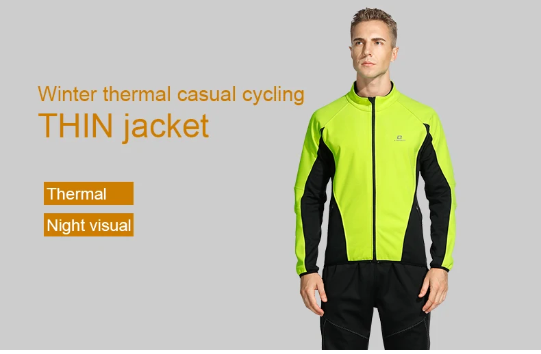 LAMEDA Winter Cycling Jacket Thermal Men’s Fleece Jackets Bicycle Cycling Clothing Windproof Softshell Coat Sport MTB Bike