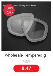 Hyperopia Diving Mask with Tempered Glasses Lens. Antifog Spray,Farsighted Dive Glasses swimming Goggles with nose cover