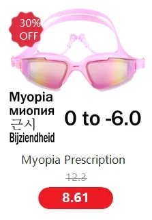 Hyperopia Diving Mask with Tempered Glasses Lens. Antifog Spray,Farsighted Dive Glasses swimming Goggles with nose cover