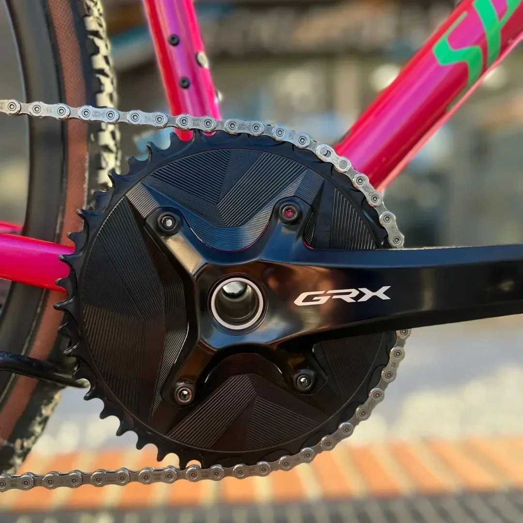 Gravel Bike Chainrings Set Round for Chainring Set 2-speed Round AERO for Shimano GRX 820/810 Shimano Asymmetric