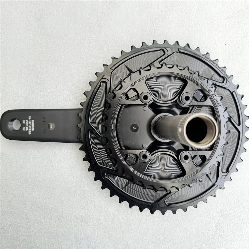 Gravel Bike Chainrings Set Round for Chainring Set 2-speed Round AERO for Shimano GRX 820/810 Shimano Asymmetric