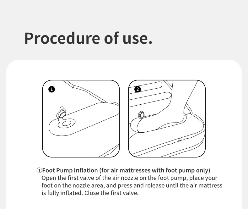 Naturehike Libamboo Inflatable Cushion Camping Ultralight Mat Outdoor Foot Pump Sleeping Pad 2 In 1 Backpacking Air Mattress