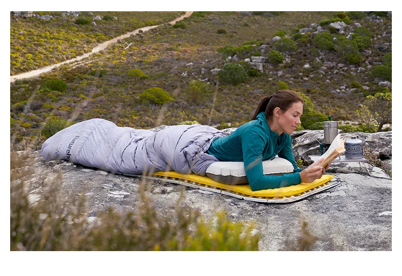 Naturehike Feather Bone 3.6R Ultralight Self-Inflating Mat Outdoor Moistureproof Pad Portable Foldable Camp Inflatable Cushion